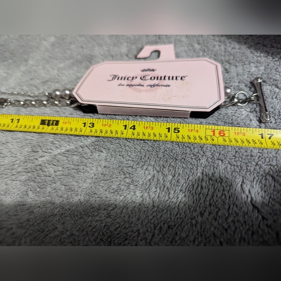 NWT Juicy Couture double layer necklace 17 inches New with tags - Picture 5 of 10